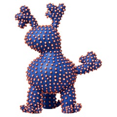 Blue Dotted Whimiscal Sculpture, Ahryun Lee