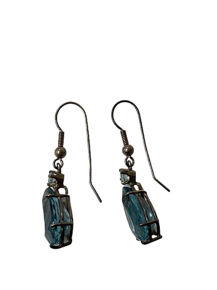 Mid-20th Century Blue Earrings For Sale