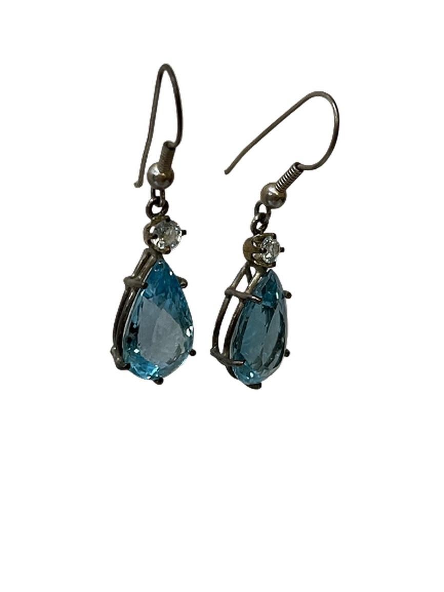 Blue Earrings For Sale 1