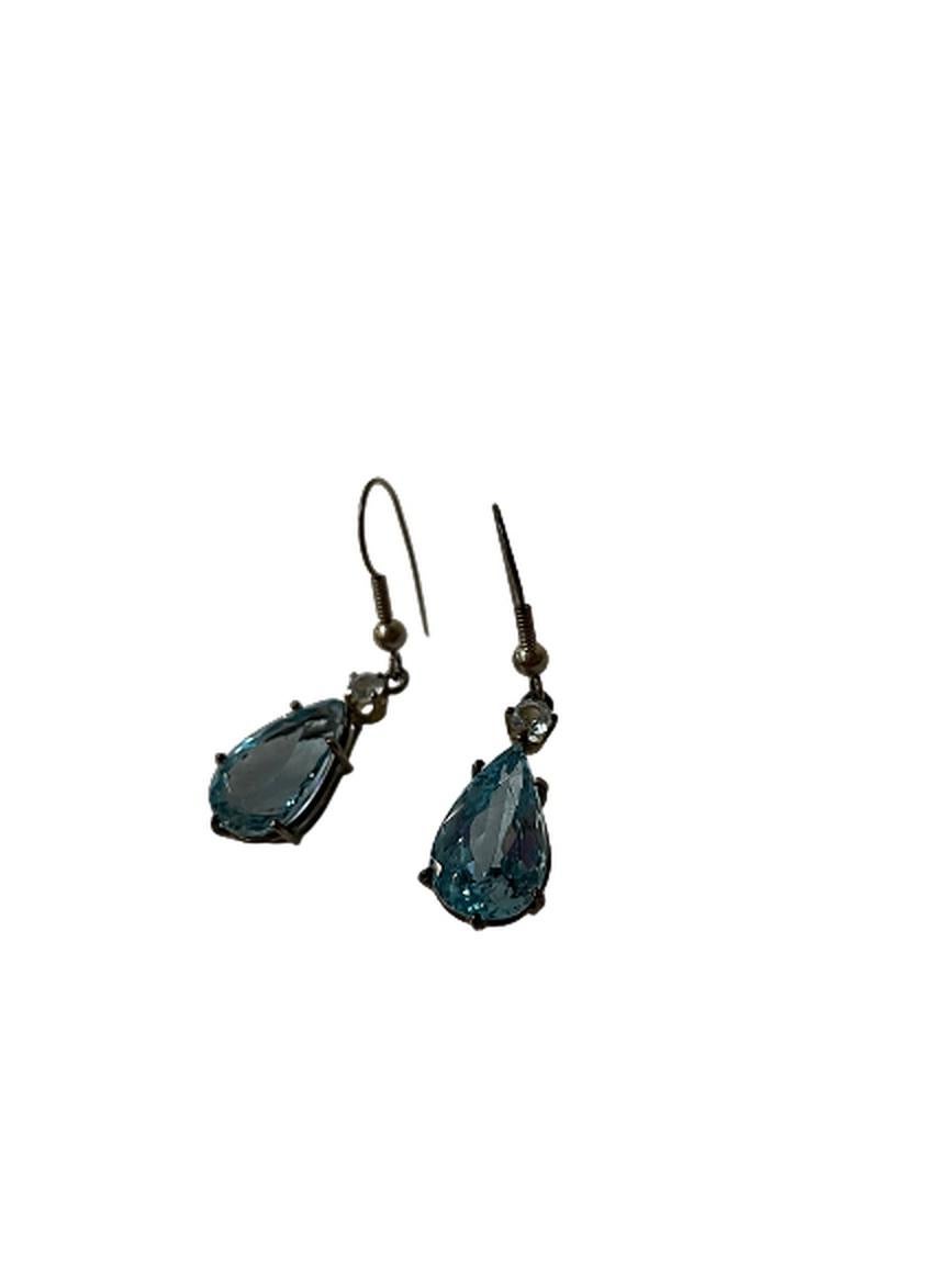 Blue Earrings For Sale 3
