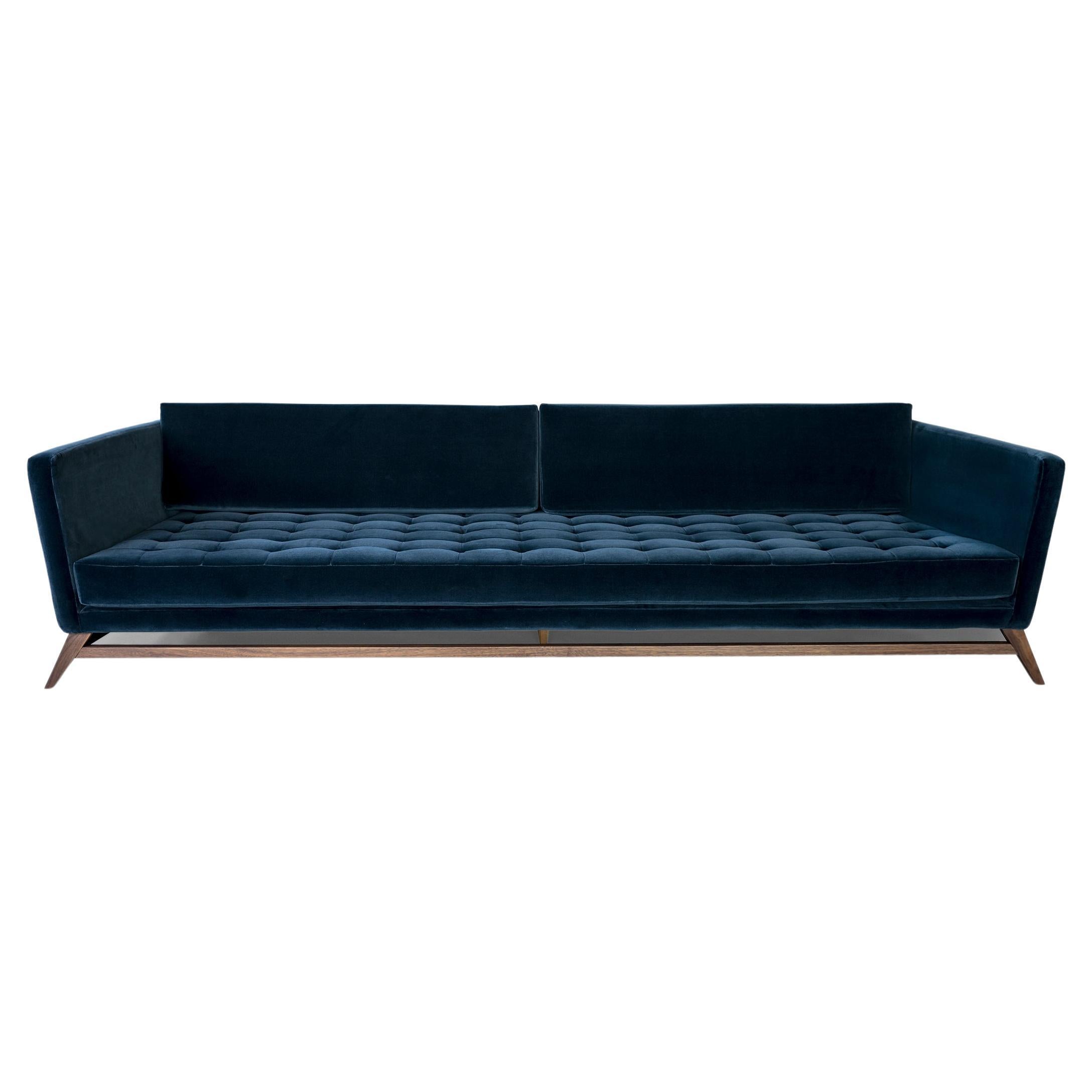 Blue Eclipse Sofa by Atra Design