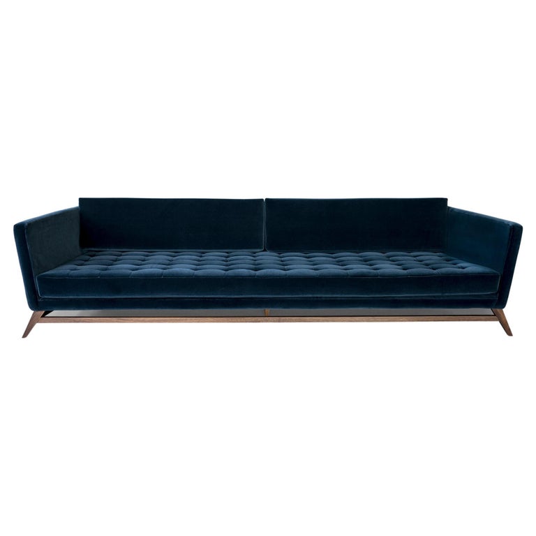 Blue Eclipse Sofa by Atra Design For Sale at 1stDibs
