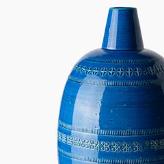 Blue Egg Decorative Vase by Aldo Londi