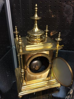 19th Century Blue Enamel French Ormolu Clock
