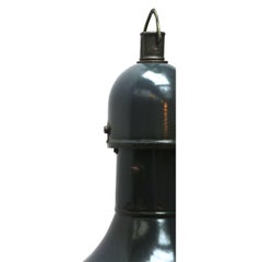 Blue Enamel Vintage Industrial Pendant Hanging Lamps