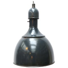 Blue Enamel Vintage Industrial Pendant Hanging Lamps