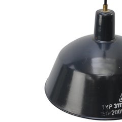Blue Enamel Vintage Industrial Pendant Lights