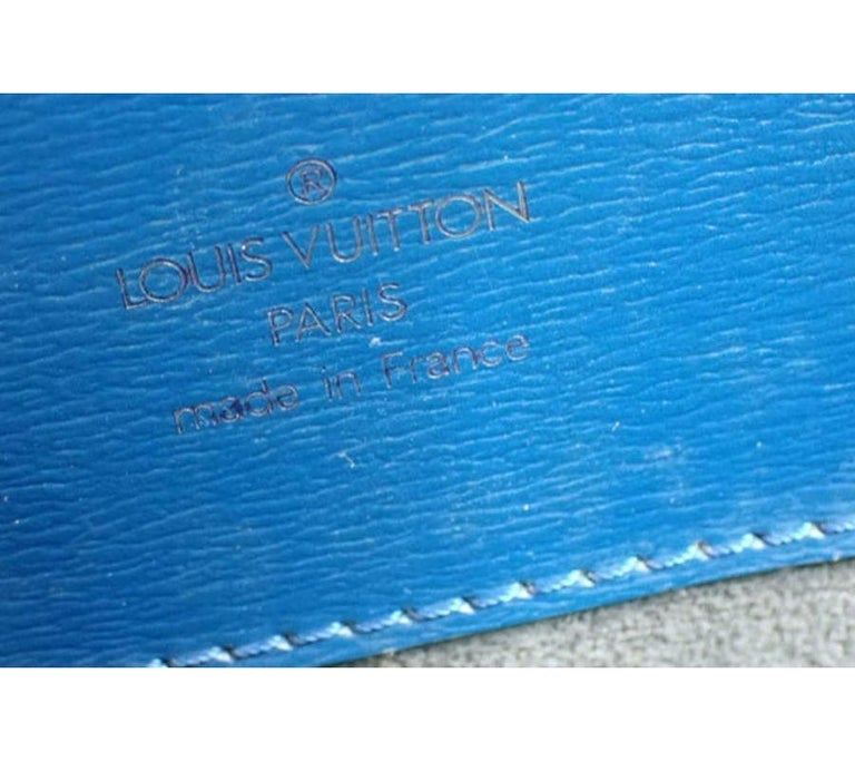 Blue Epi leather Louis Vuitton Cluny shoulder bag with gold-tone hardware  at 1stDibs  blue lv messenger bag, louis vuitton cluny shoulder bag epi  leather, blue lv side bag