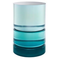 Table d'appoint « Blue ETS Resin » de Niko Koronis