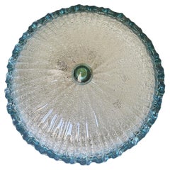 Blue Eyes, Lovely Murano Ceiling Light, 1980's
