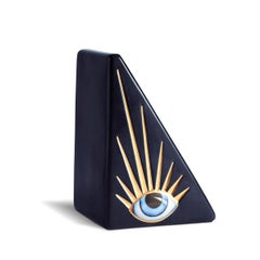 Blue Eyes Set of 2 Bookends