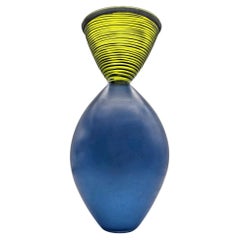 „Blue Figura Sentinel“, Glasskulptur von Monica Guggisberg & Philip Baldwin
