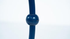Blaue Stehleuchte Serpente von Elio Martinelli für Martinelli Luce, 1960er Jahre