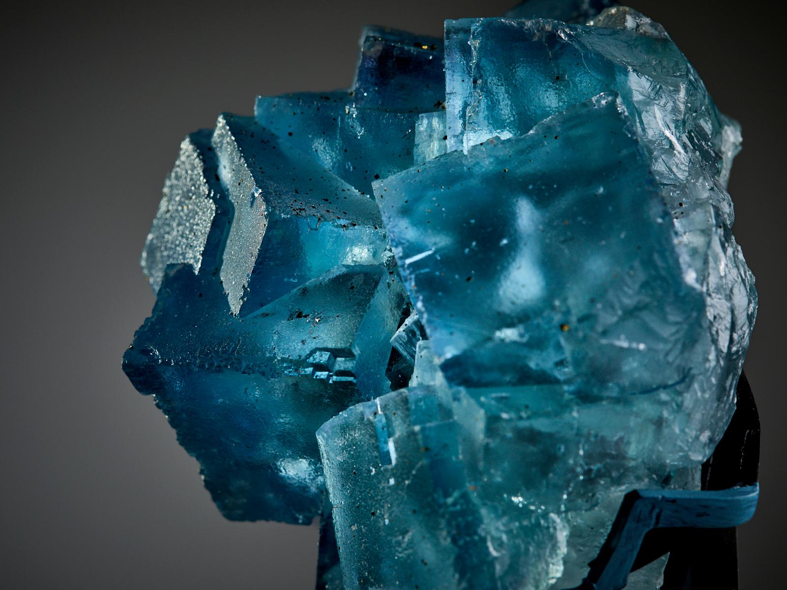 Blue Fluorite cluster For Sale 4