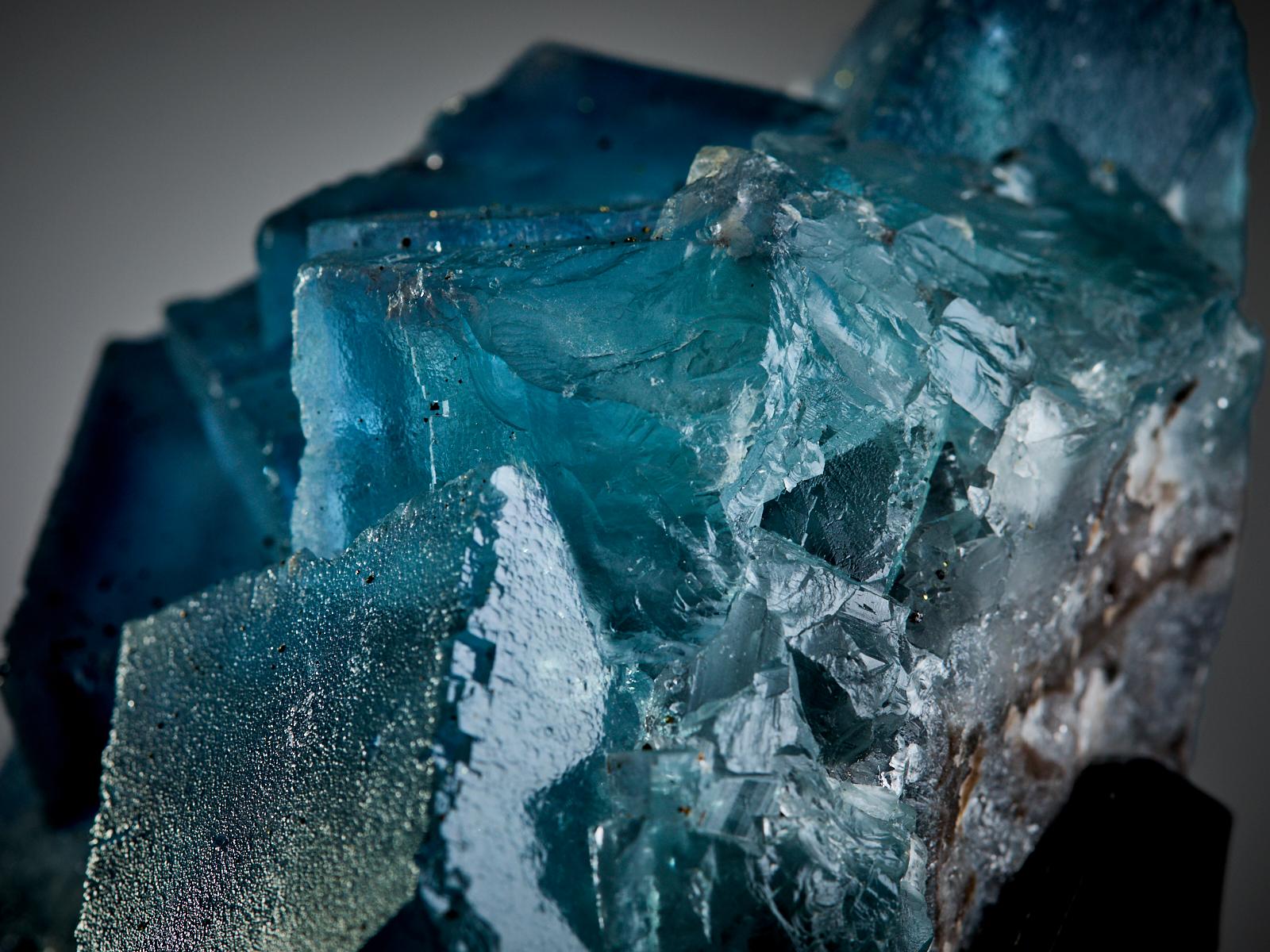 Blue Fluorite cluster For Sale 6