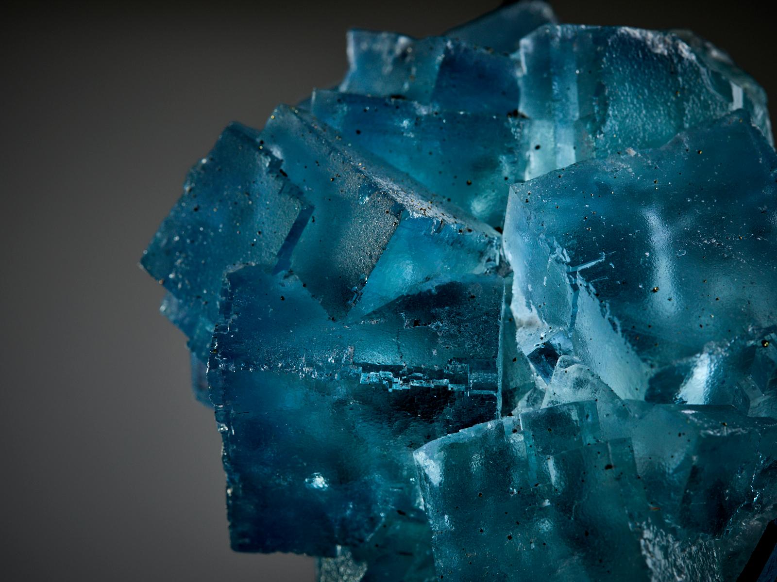 Blue Fluorite cluster For Sale 7