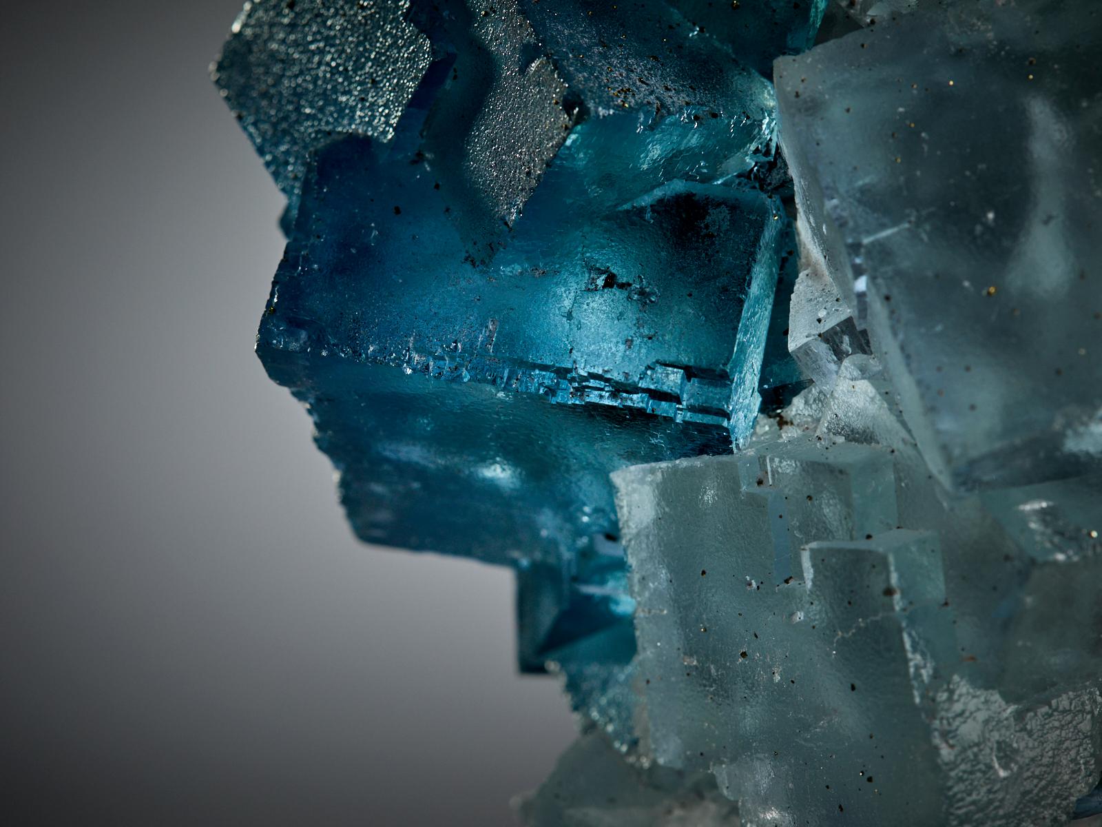 Blue Fluorite cluster For Sale 9