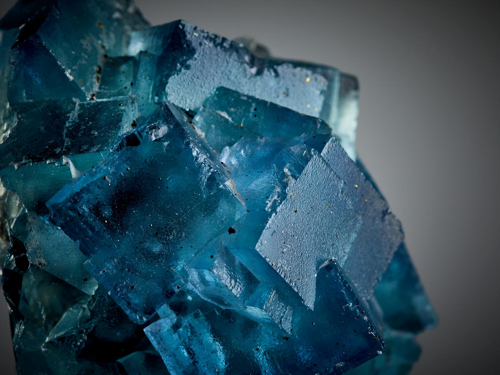Blue Fluorite cluster For Sale 10