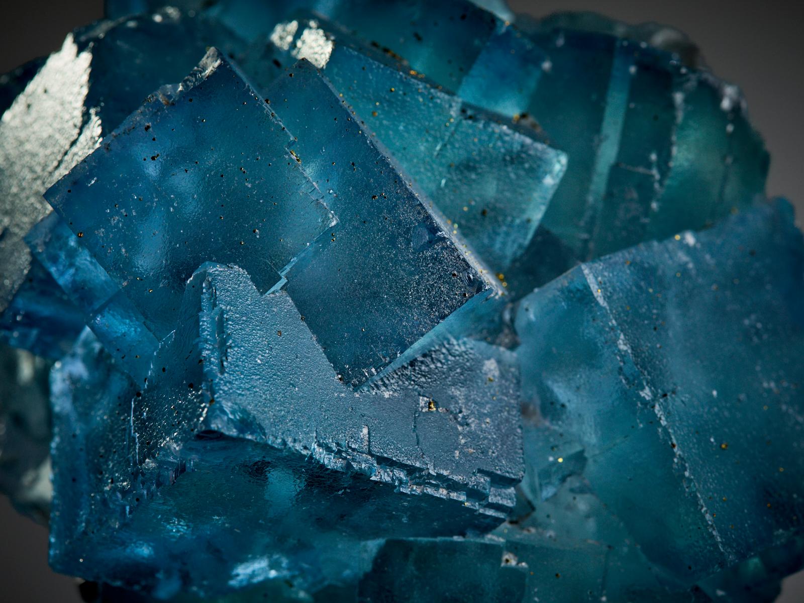 Blue Fluorite cluster For Sale 11