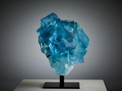 Blue Fluorite cluster