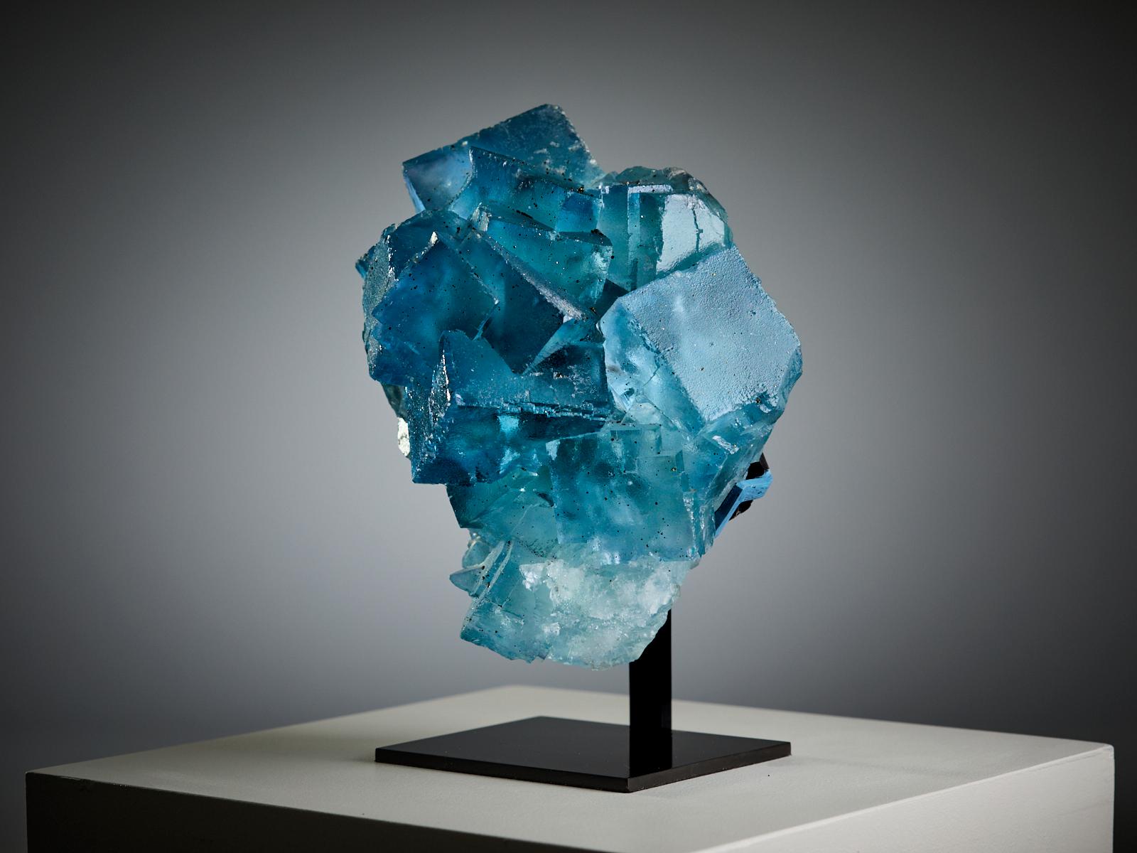 Blue Fluorite cluster For Sale 1