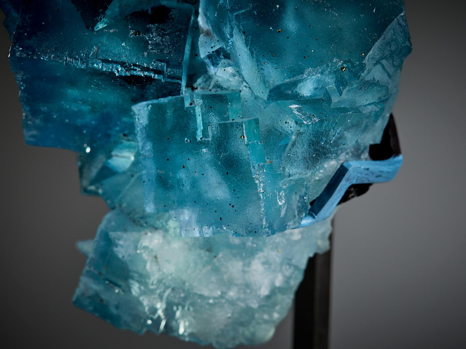 Blue Fluorite cluster For Sale 3