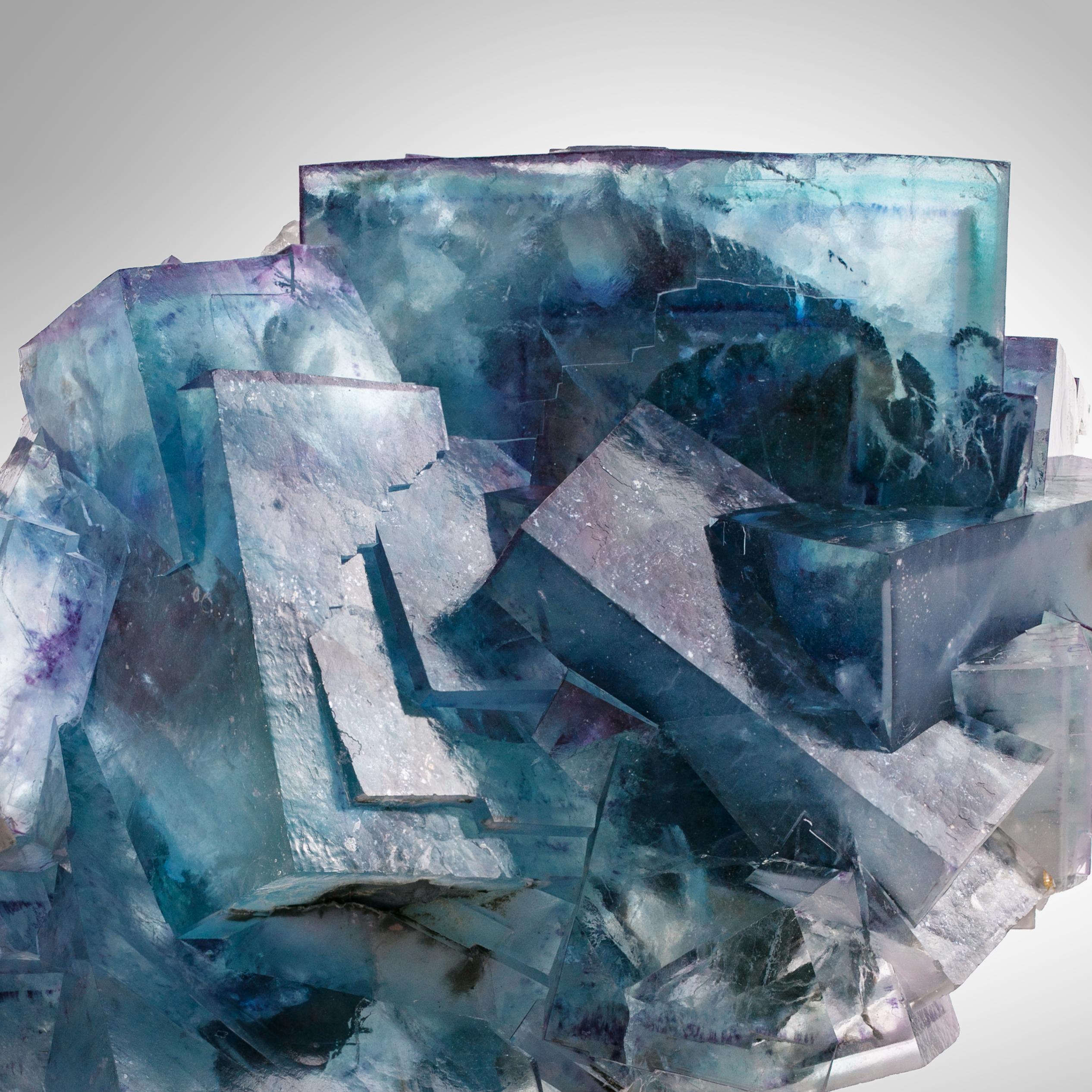 oem powder blue fluorite