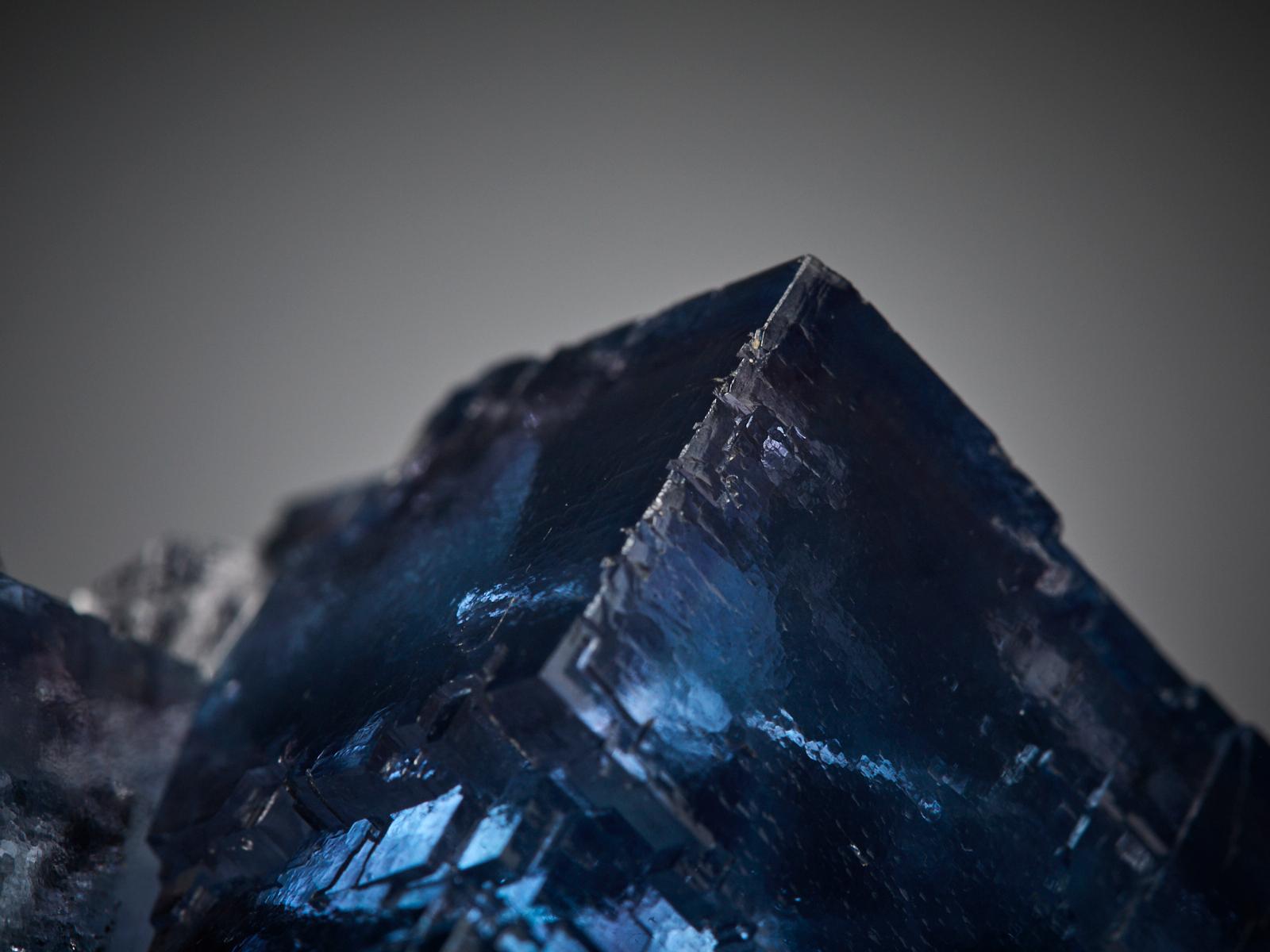 Blue Fluorite on White Quartz For Sale 7