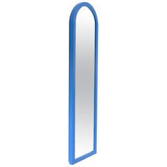 Blue Frame Mirror by Anna Castelli Ferrieri for Kartell, 1980s