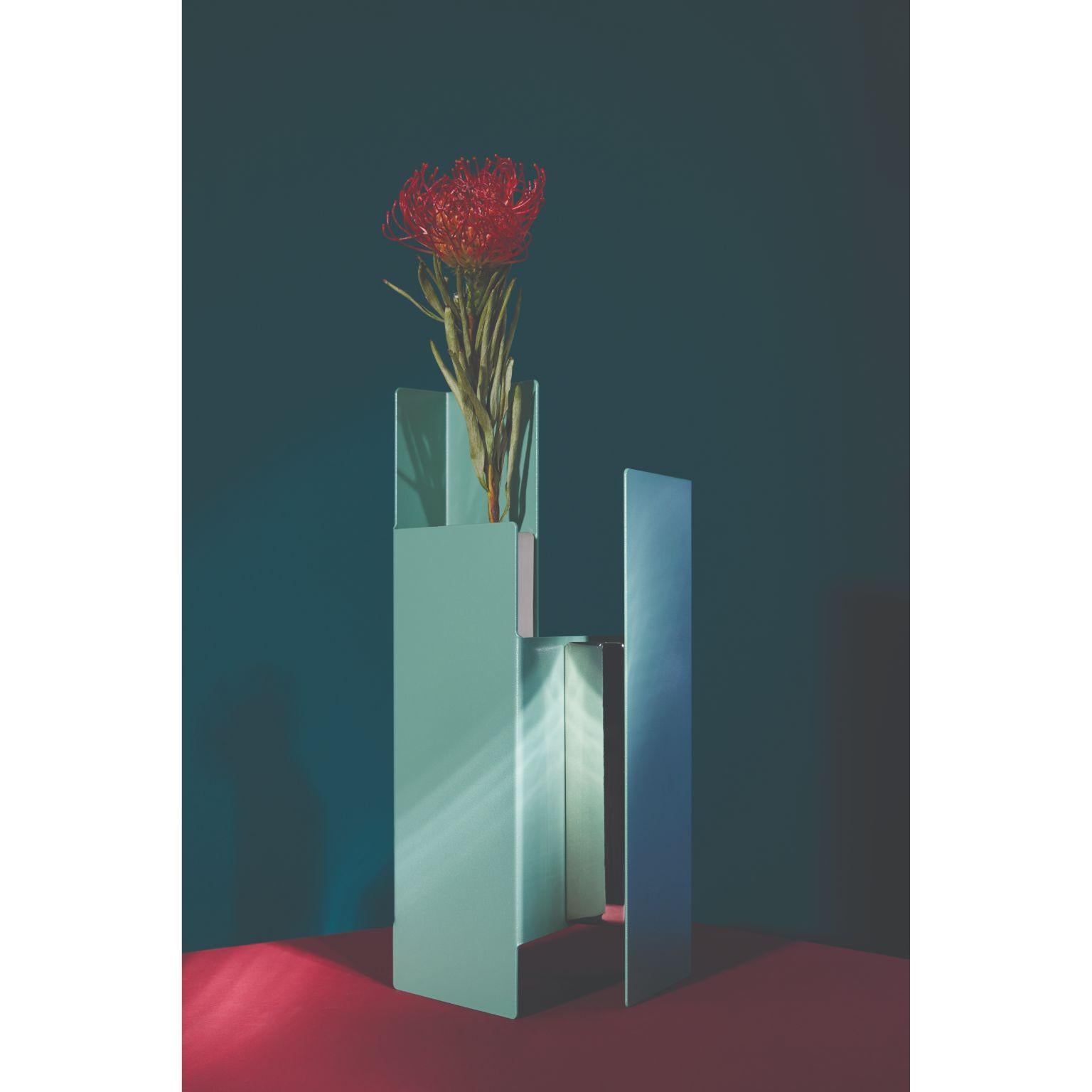 Blue Fugit Vase by Mason Editions For Sale 2
