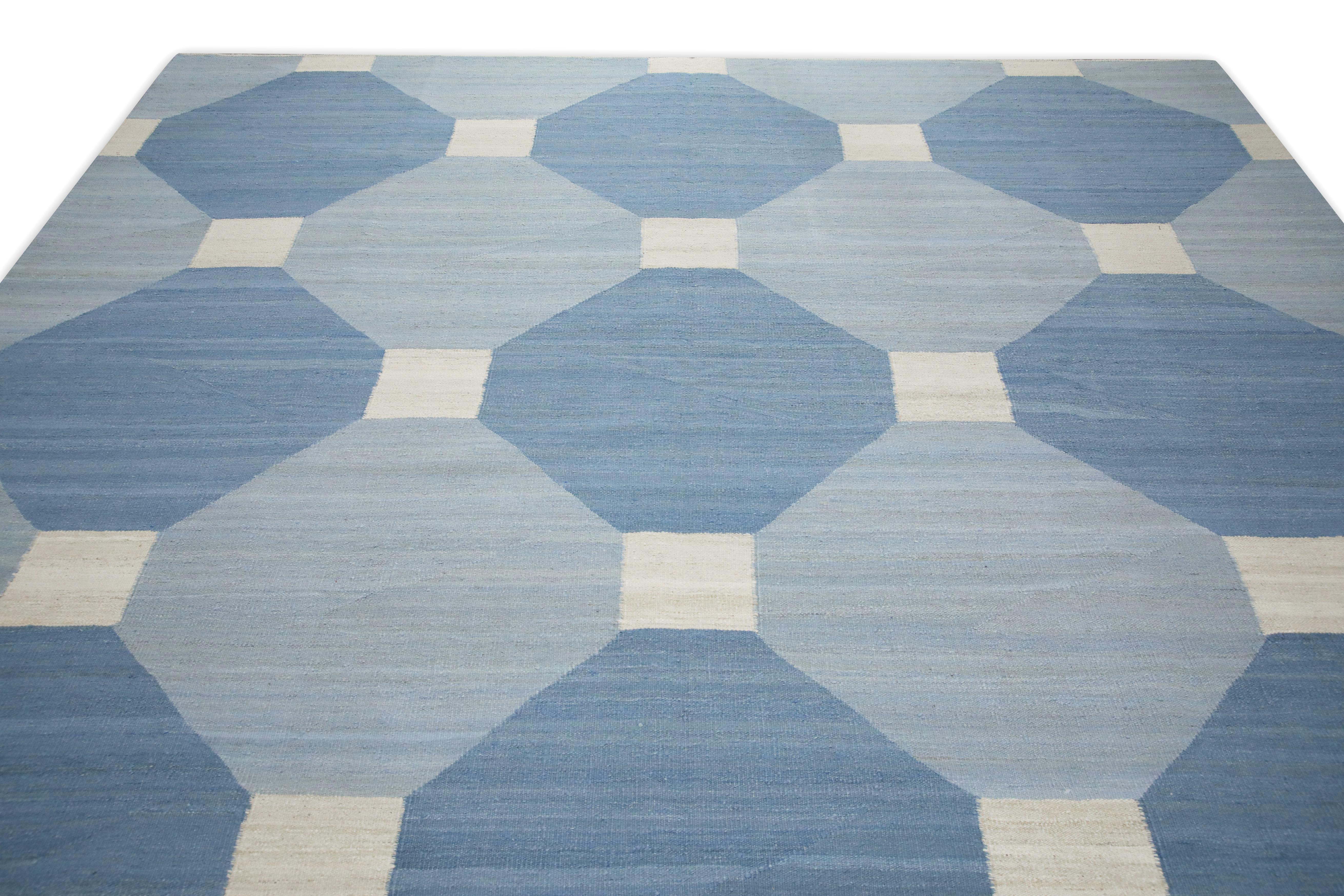 baby blue area rug