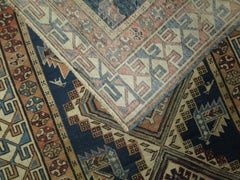 Tappeto Kazak Geometrico Blu