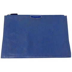 Used Blue Givenchy Clutch