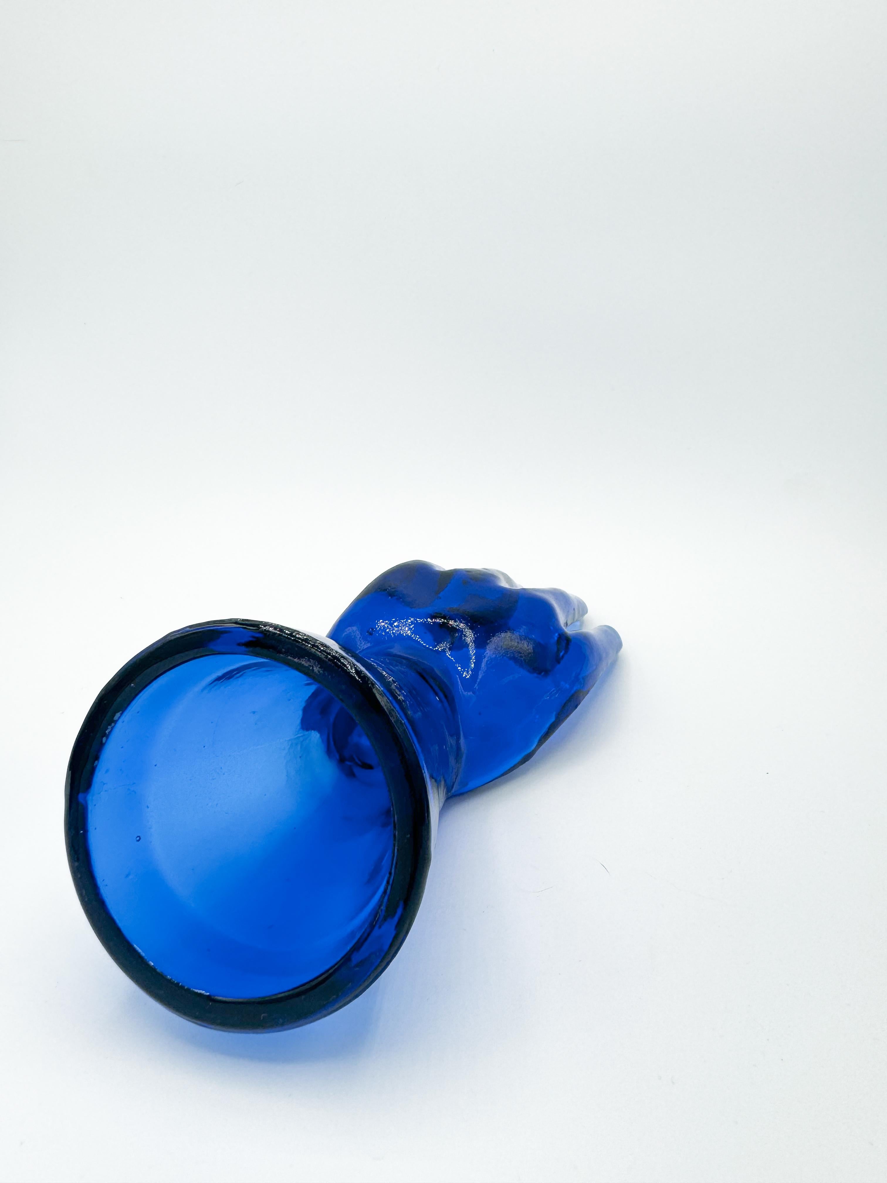 Maniquí de cristal azul Mano de exhibición Años 60 siglo XX en venta