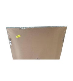 Blue-green-gray-silver Texture Wrapped Wall Mirror