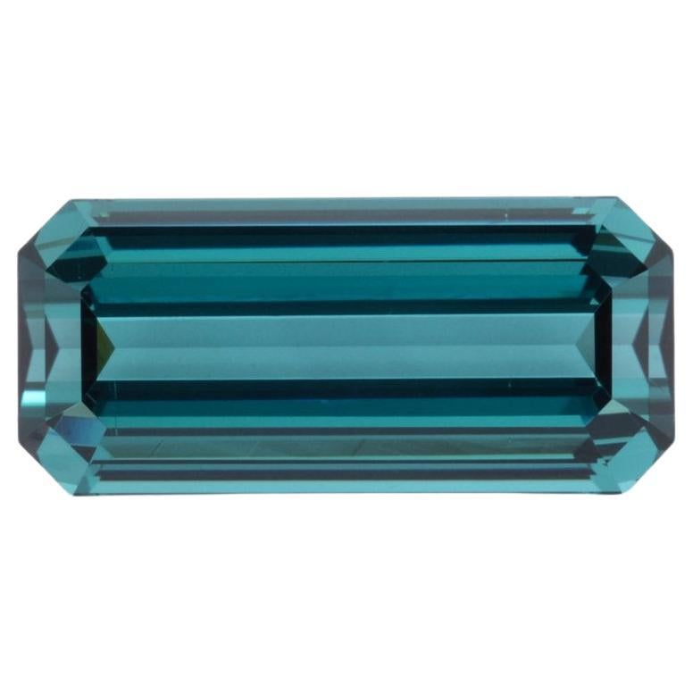 Exklusiver 9,64 Karat länglicher Smaragd-Schliff bläulich-grüner Turmalin Edelstein - Seltener loser Edelstein für besondere Damen und Herren  Fine Jewelry Collection - Tamir By Merkaba Beverly Hills.

Die bezaubernde Anziehungskraft des bläulich