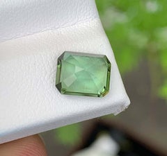 Blue Green Tourmaline Gemstone: Natural October Birthstone, Africa (2.54 CT)