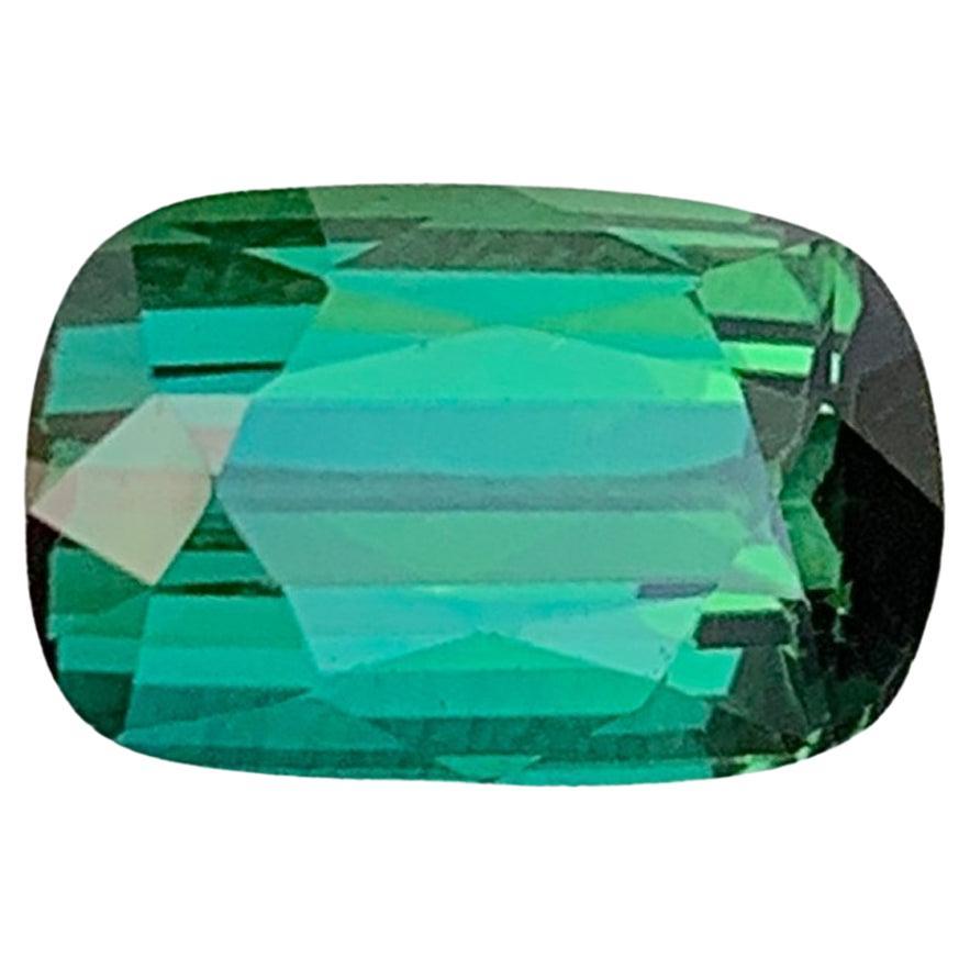 Blue Green Tourmaline Gemstone: Natural October Birthstone, Africa (3.13 CT)