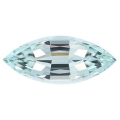 Blue Green Tourmaline Ring Gem 3.07 Carat Marquise Loose Gemstone