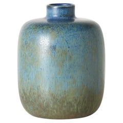 Blue Green Vase by Carl Harry Stalhane for Rörstrand