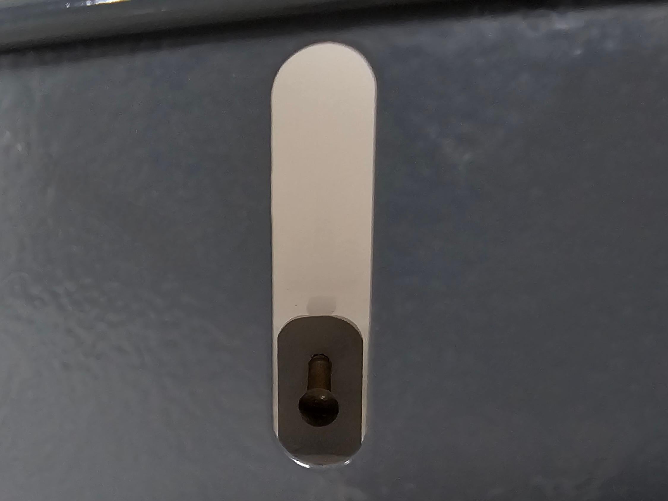 Metà XX secolo Lampada Mezzo Oracolo blu/grigio di Gae Aulentnti per Artemide, anni '60 in vendita