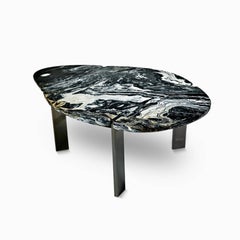Blue Halys Coffee Table by Marble Balloon