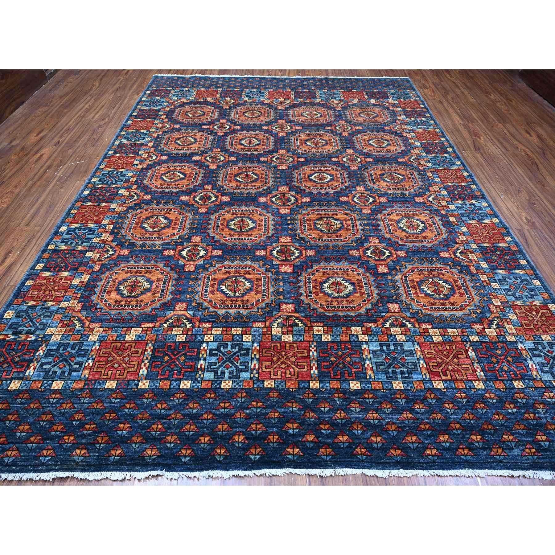 This fabulous Hand-Knotted carpet has been created and designed for extra strength and durability. This rug has been handcrafted for weeks in the traditional method that is used to make
Exact Rug Size in Feet and Inches : 9'0