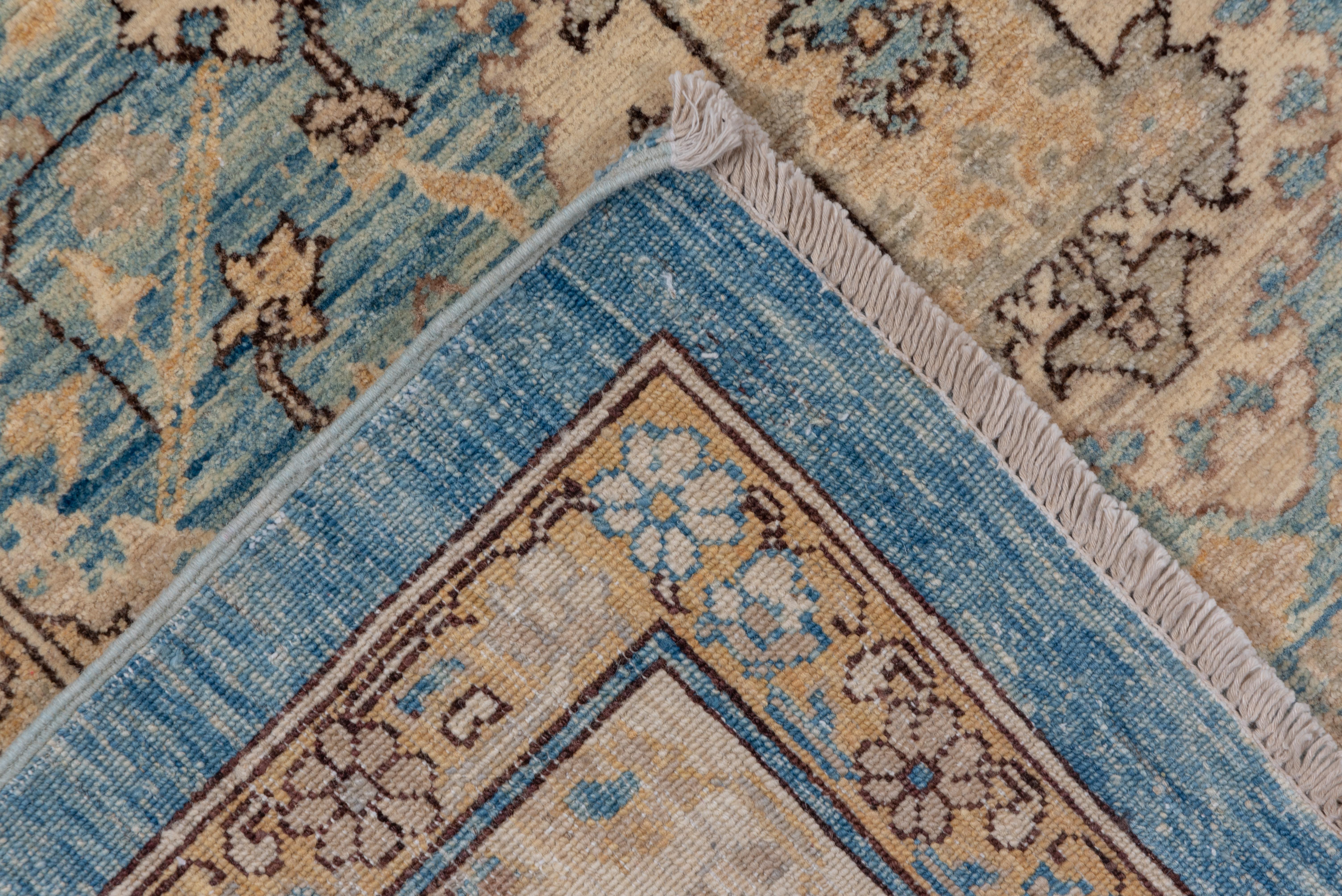 Blue Persian Tabriz Carpet For Sale 1