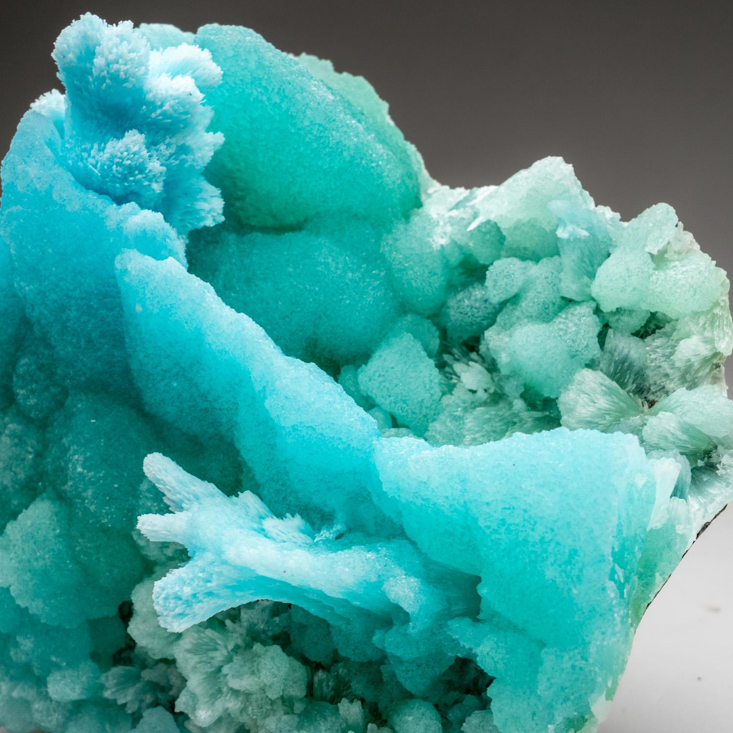 Hemimorphite bleue de la mine de Dulong, Maguan, Yunnan, Chine (5 livres) en vente 4