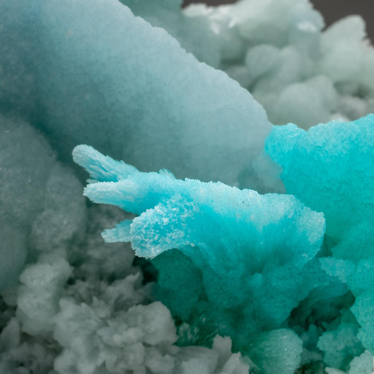 Hemimorphite bleue de la mine de Dulong, Maguan, Yunnan, Chine (5 livres) en vente 1