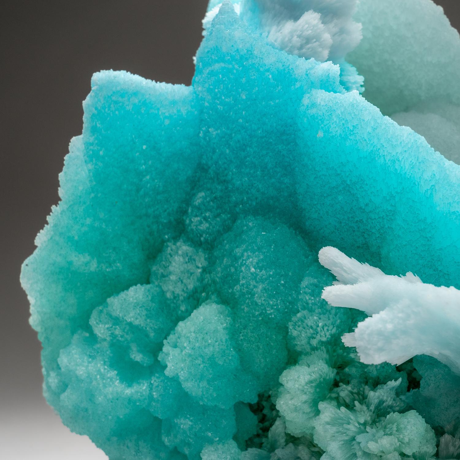 Hemimorphite bleue de la mine de Dulong, Maguan, Yunnan, Chine (5 livres) en vente 2