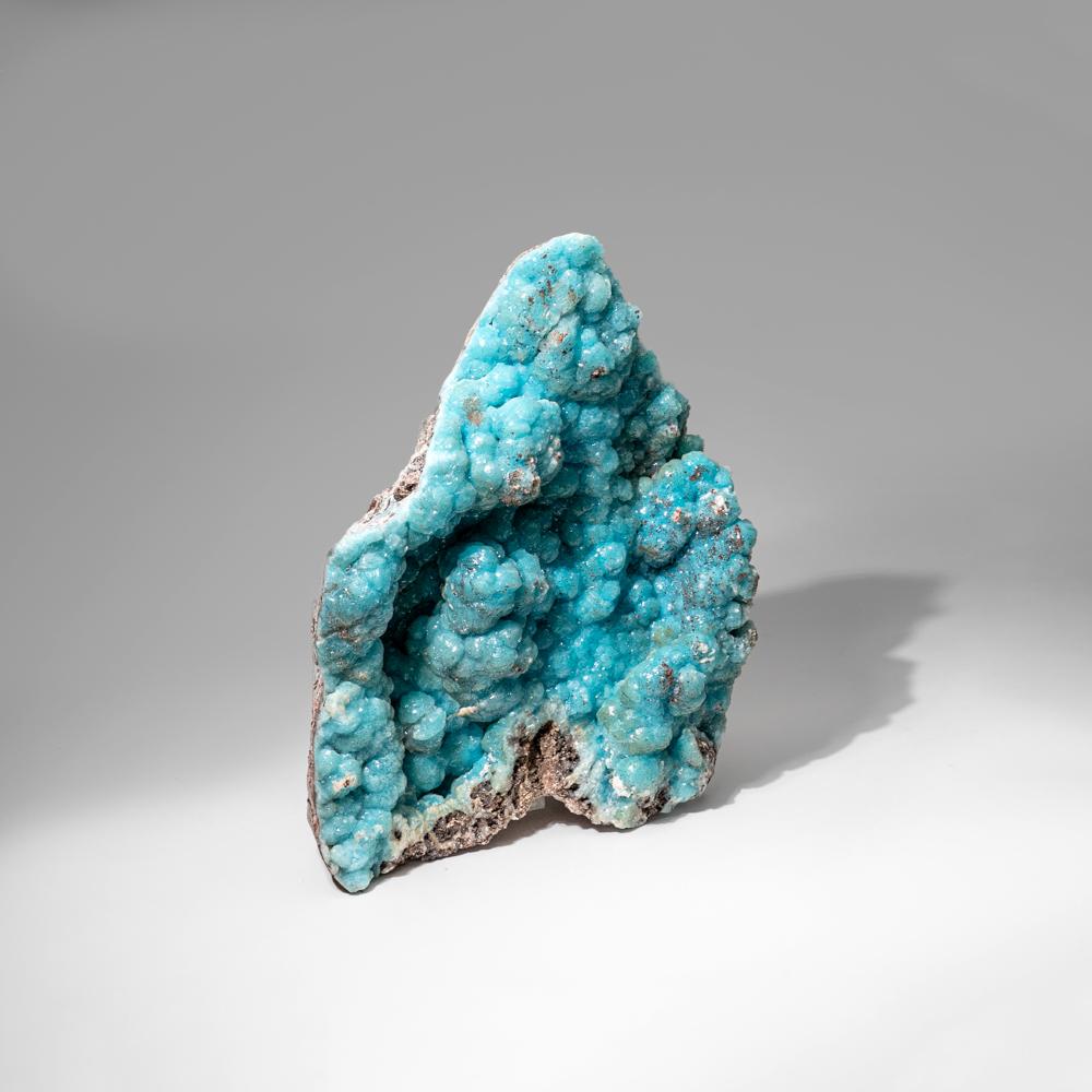 Blue Hemimorphite from Kimbedi, Republic of Congo For Sale 3