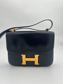 Blau Hermes Constance 24cm Gold Ton Hardware 2016