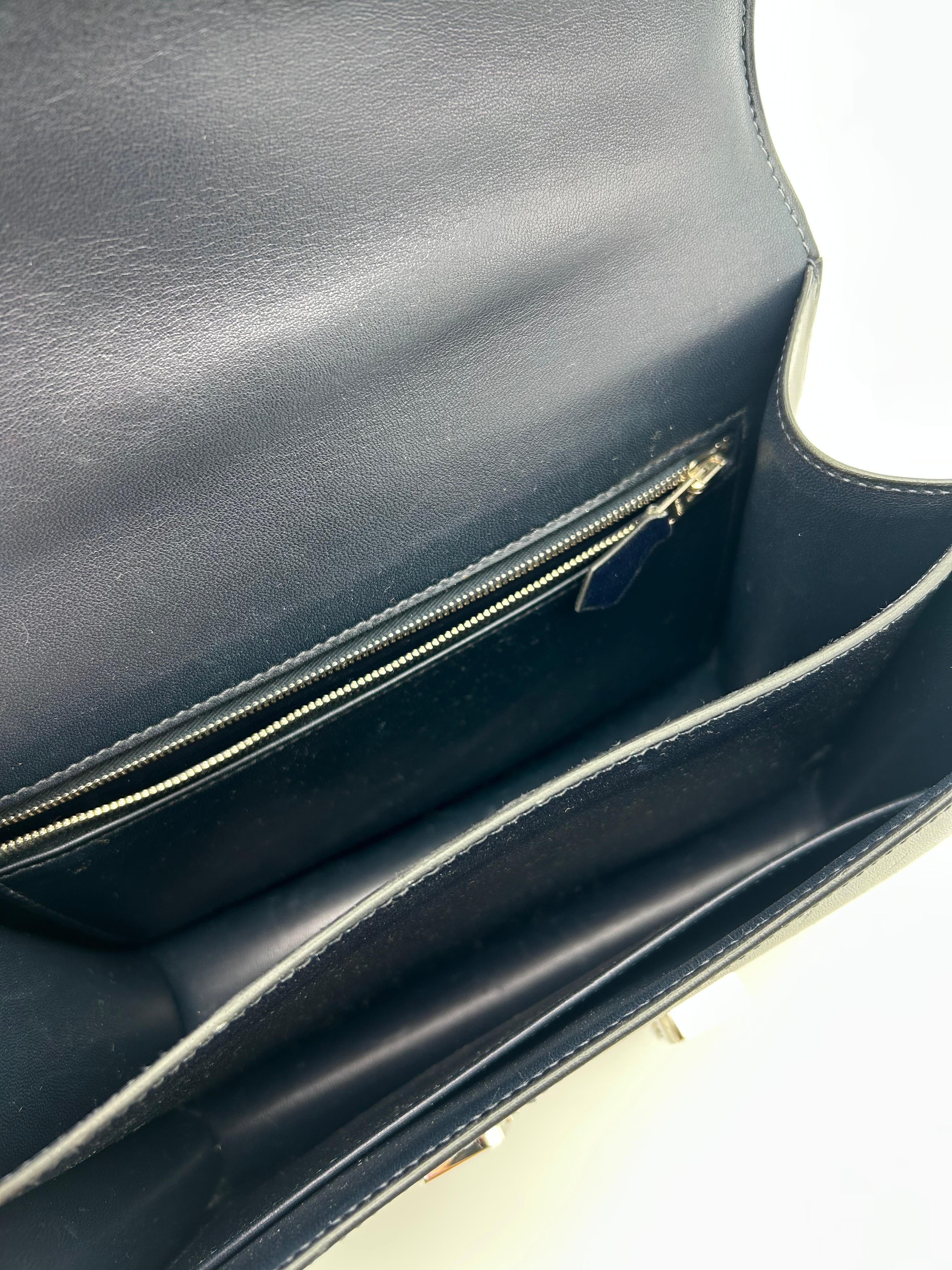 Hermes Constance blu in vendita 3